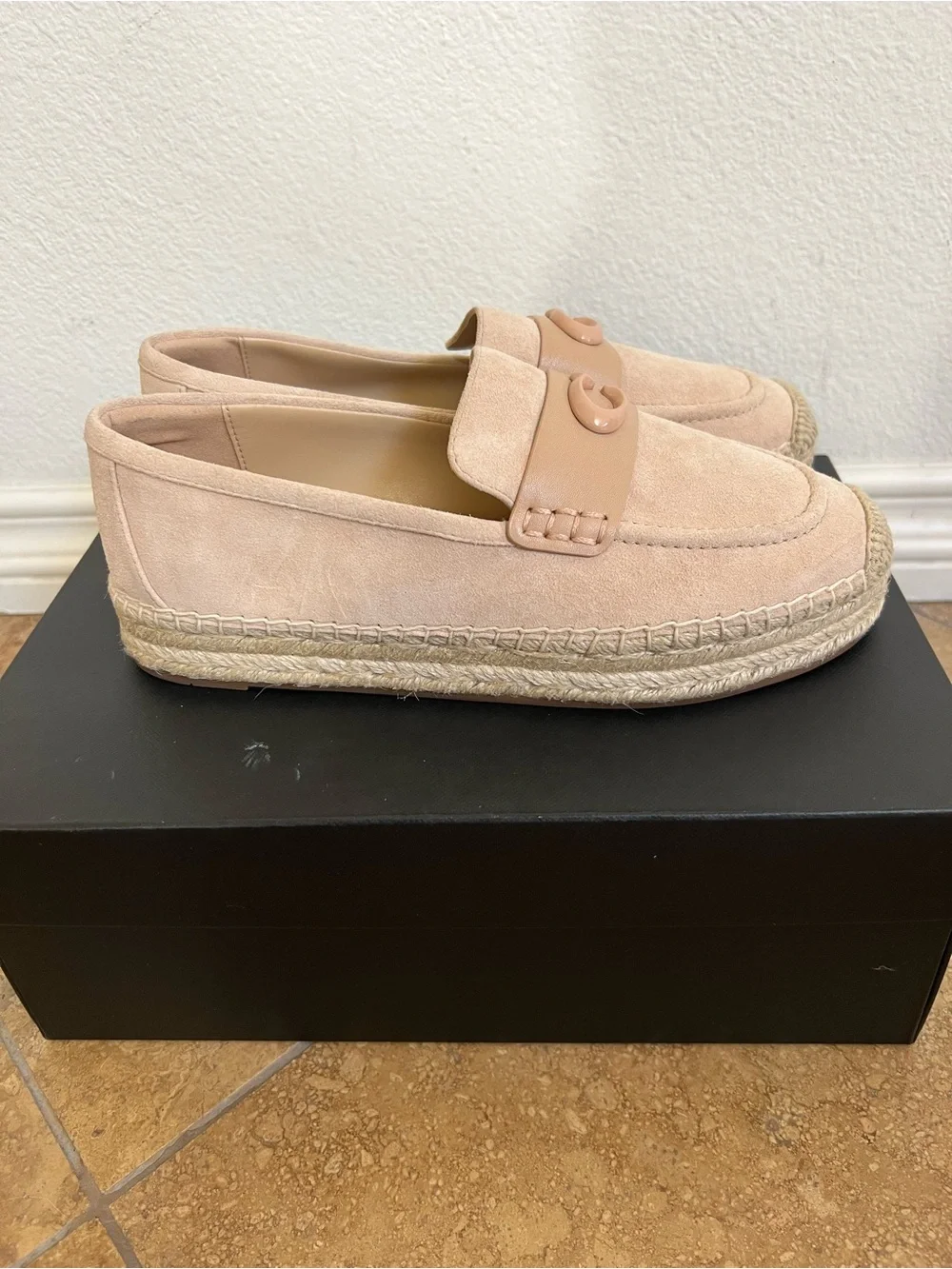 Coach Camilla Suede Espadrilles